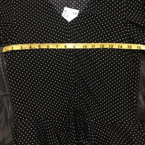 Cute black and white polka-dot blouse - Picture 5 of 5